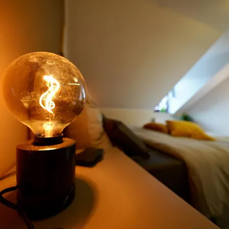 Edler Wohnraum Luxus-apartment Mit Designer-bad, Boxspringbett, Bosch-kaffeevollautomat, Carport & Wlan 542 Mbps Apartamento Zwickau